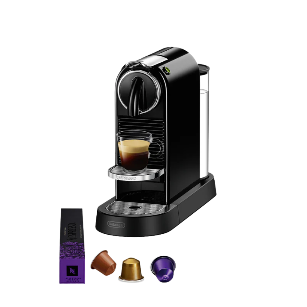 DeLonghi Nespresso Citiz Kaffeemaschine - Schwarz | EN167.B