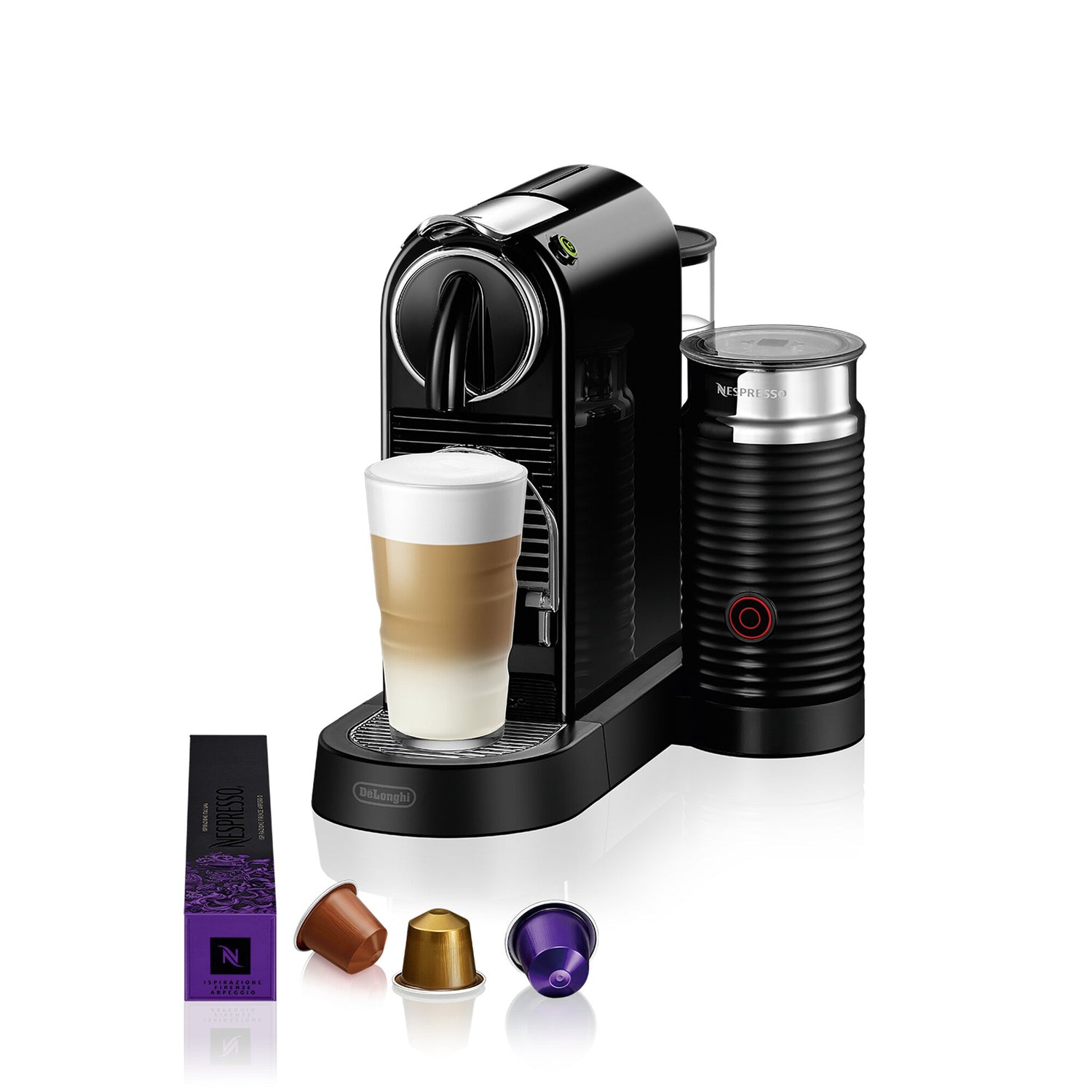DeLonghi Citiz Nespresso Kaffeemaschine - Schwarz | EN267.BAE
