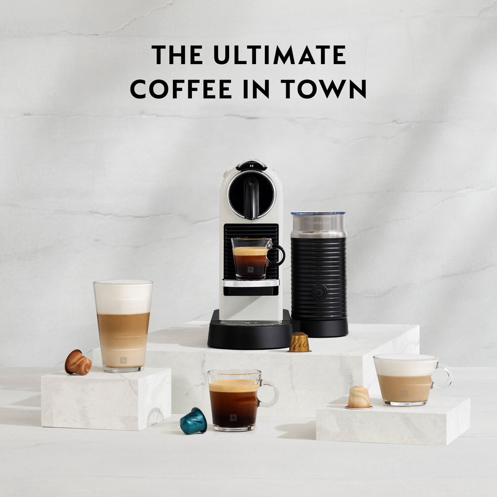 DeLonghi Citiz Nespresso Kaffeemaschine - Weiß | EN267.WAE