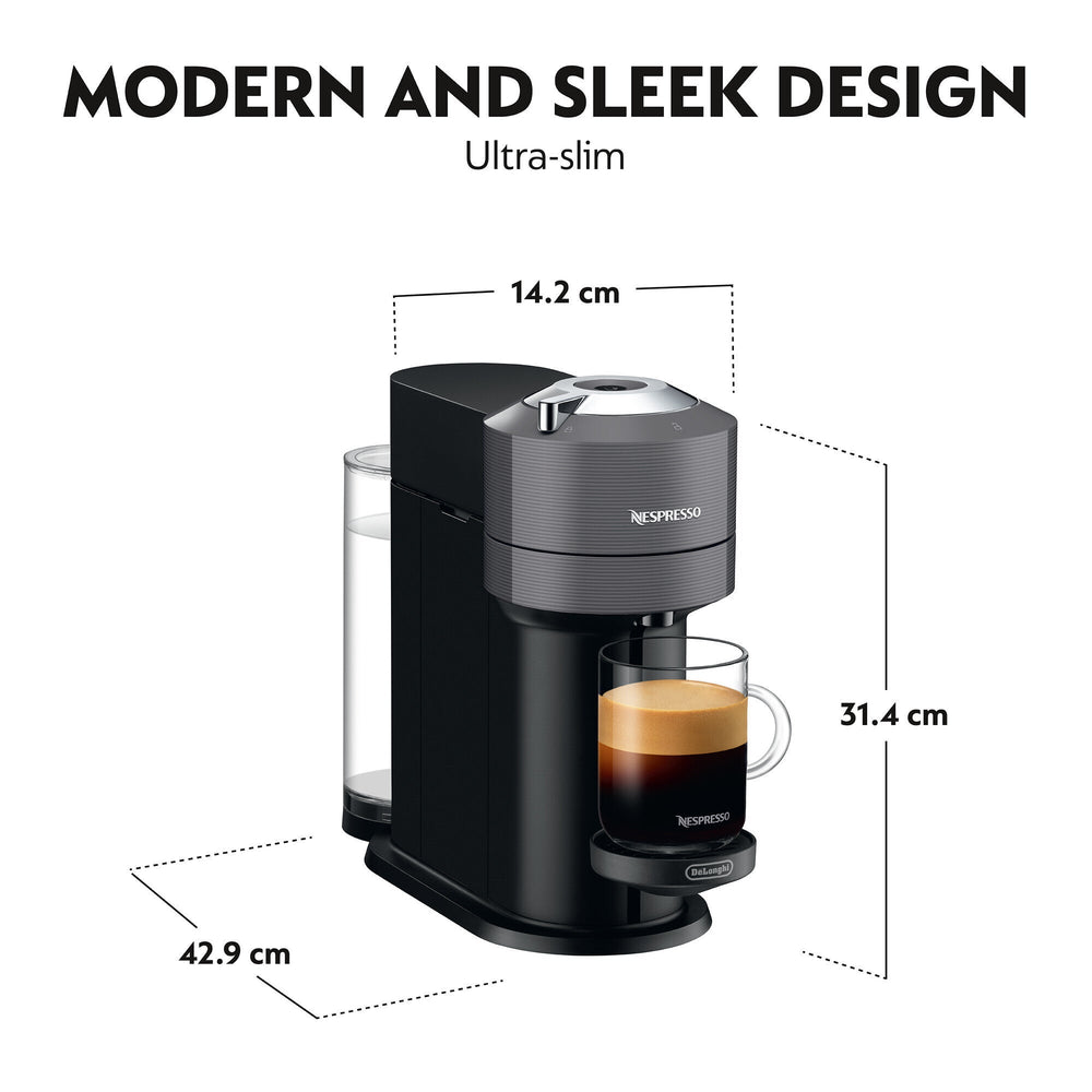 DeLonghi VertuoNext Nespresso Kaffeemaschine - Grau | ENV120.GY