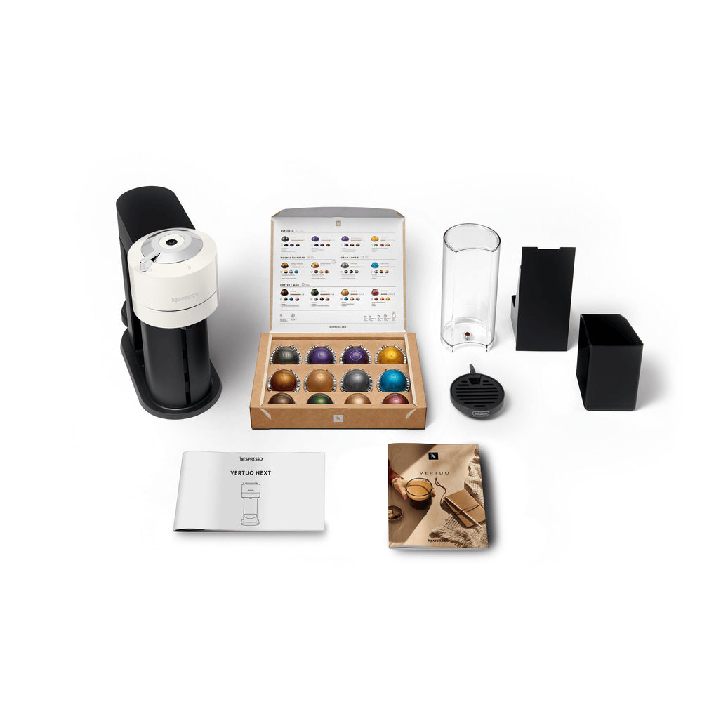 DeLonghi VertuoNext Nespresso Kaffeemaschine - Weiß | ENV120.WAE