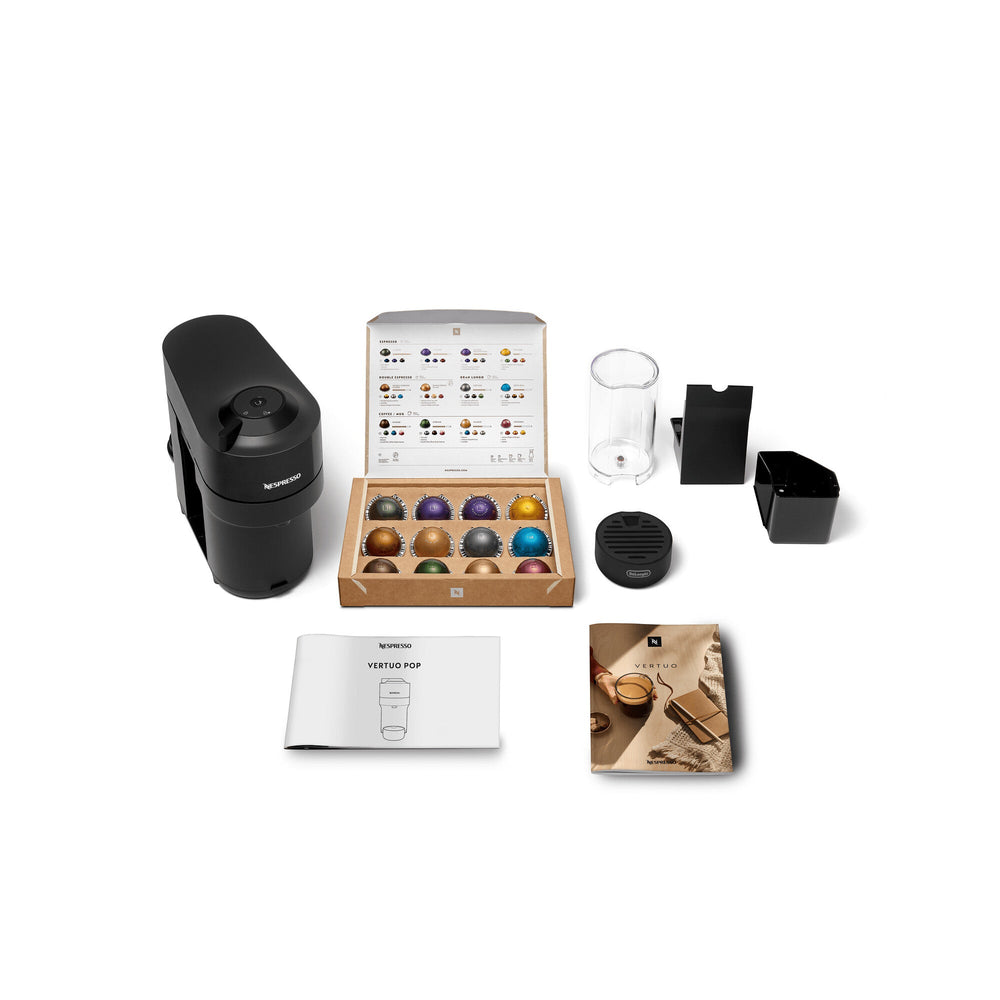 DeLonghi Nespresso Vertuo Pop Kaffeemaschine - Schwarz | ENV90.B