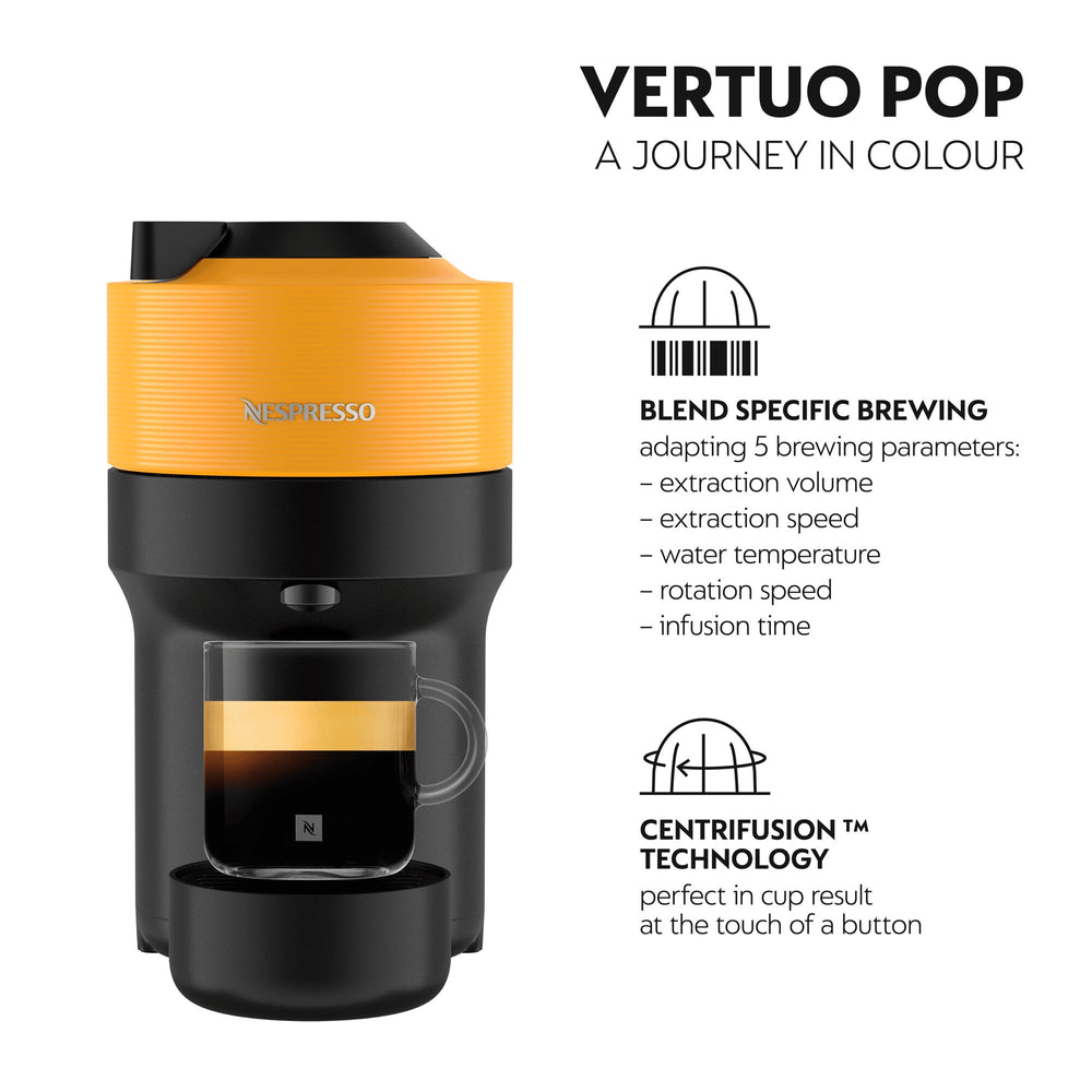 DeLonghi Nespresso Vertuo Pop Kaffeemaschine - Yellow | ENV90.Y