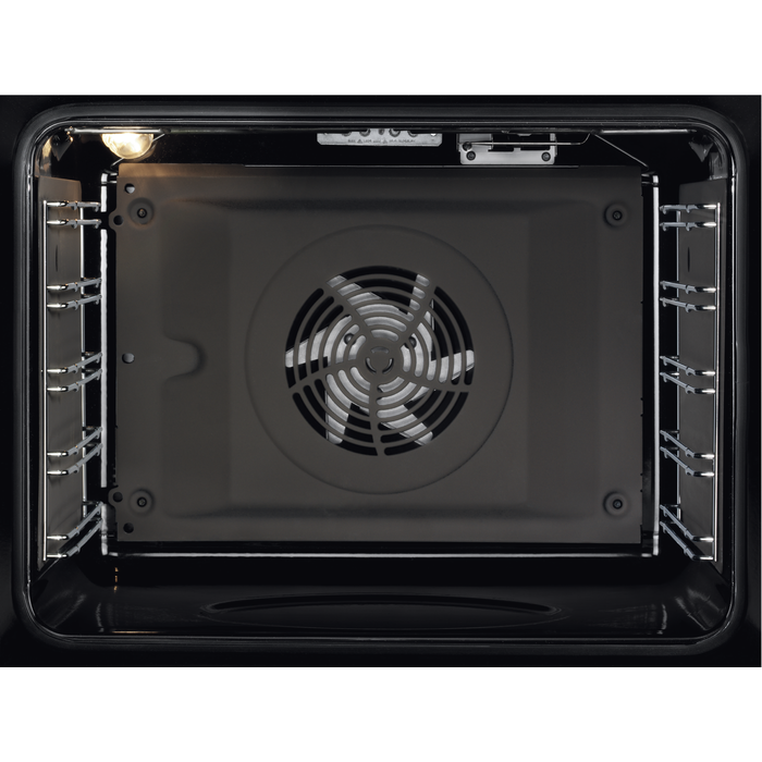 Electrolux 600 SteamBake 72L Einbau Multifunction Electric Einbaubackofen - Schwarz | EOD6C46K2