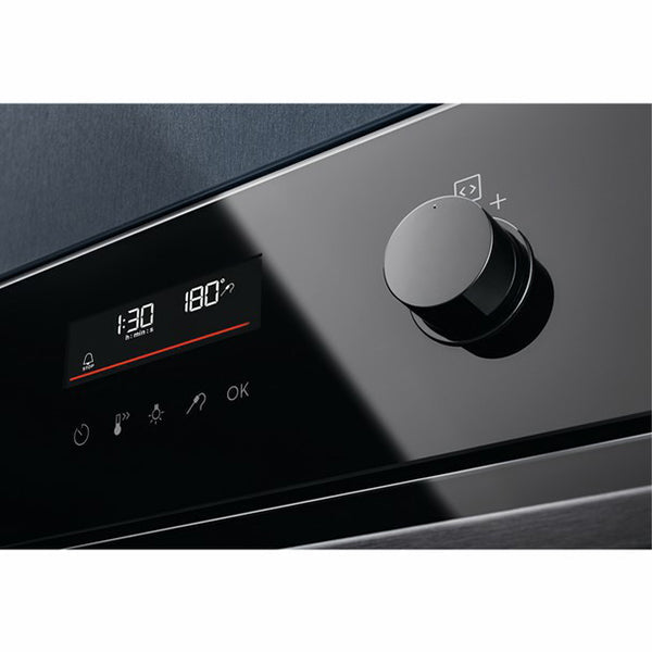 Electrolux 600 SteamBake 72L Einbau Multifunction Electric Einbaubackofen - Edelstahl | EOD6C46X2