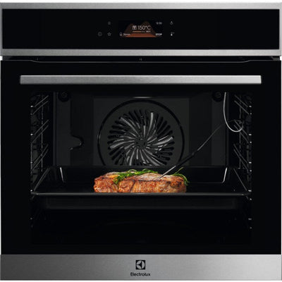 Electrolux 800 AssistedCooking 71L Einbau Multifunction Electric Einbaubackofen - Edelstahl | EOE8P09X