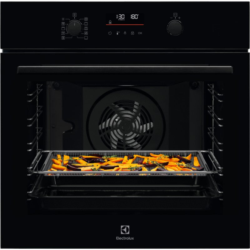 Electrolux 72L Einbau Multifunction Electric Einbaubackofen - Schwarz | EOM6P46K