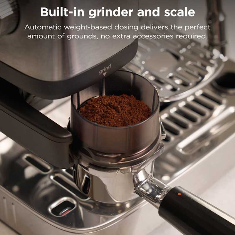 Ninja Luxe Café Mini Plus Espresso- & Filterkaffeemaschine – Silber | ES352UK