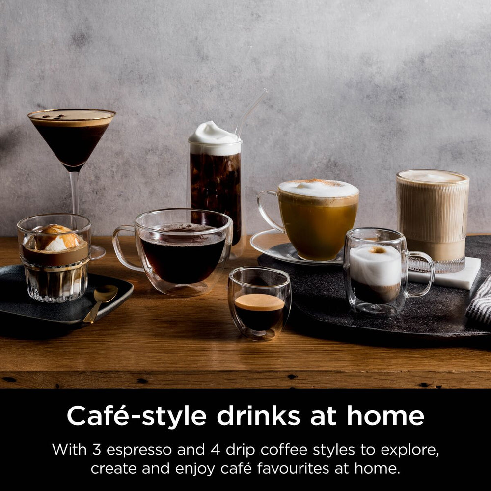 Ninja Luxe Café Premier Kaffeevollautomat – Mitternachtsschwarz | ES601UKBK
