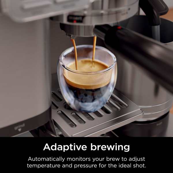 Ninja Luxe Café Pro Kaffeemaschine - Schwarz & Edelstahl | ES701UK