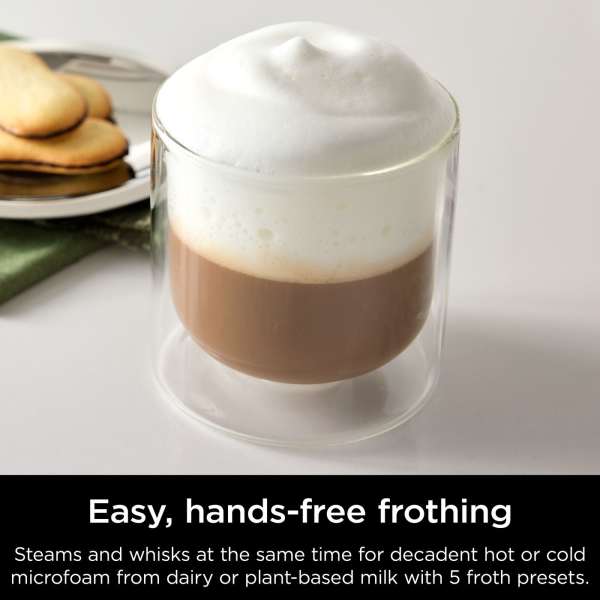 Ninja Luxe Café Pro Kaffeemaschine - Schwarz & Edelstahl | ES701UK