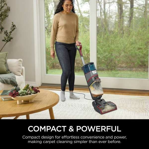Shark CarpetXpert HairPro Pet Deep Carpet Cleaner - Grau & Burgundy | EX220UK