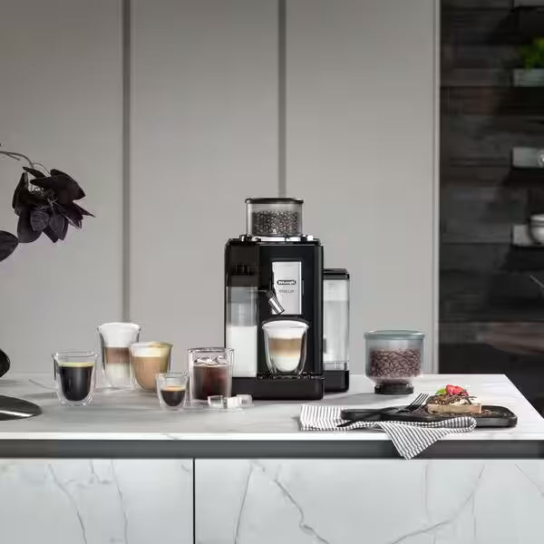 DeLonghi Rivelia 1.4L Automatic Bean to Cup Kaffeemaschine - Onyx Schwarz | EXAM440.55.B