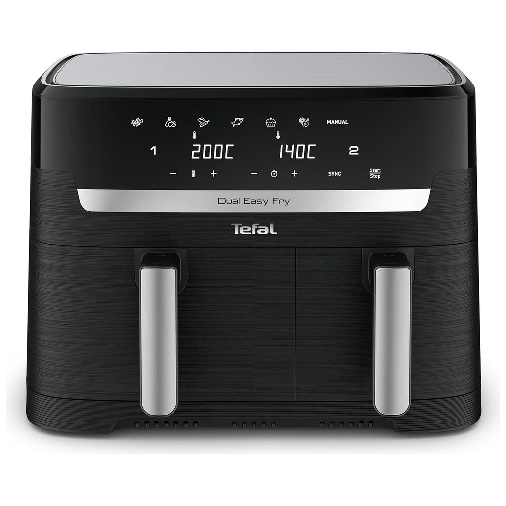 Tefal 8.3L 2700W Dual Zone 7 in 1 Digital Air Fryer - Black | EY901840