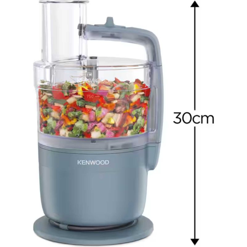 Kenwood 900W Küchenmaschine mit 4 Zubehörteilen – Grau | FDP23.130GY