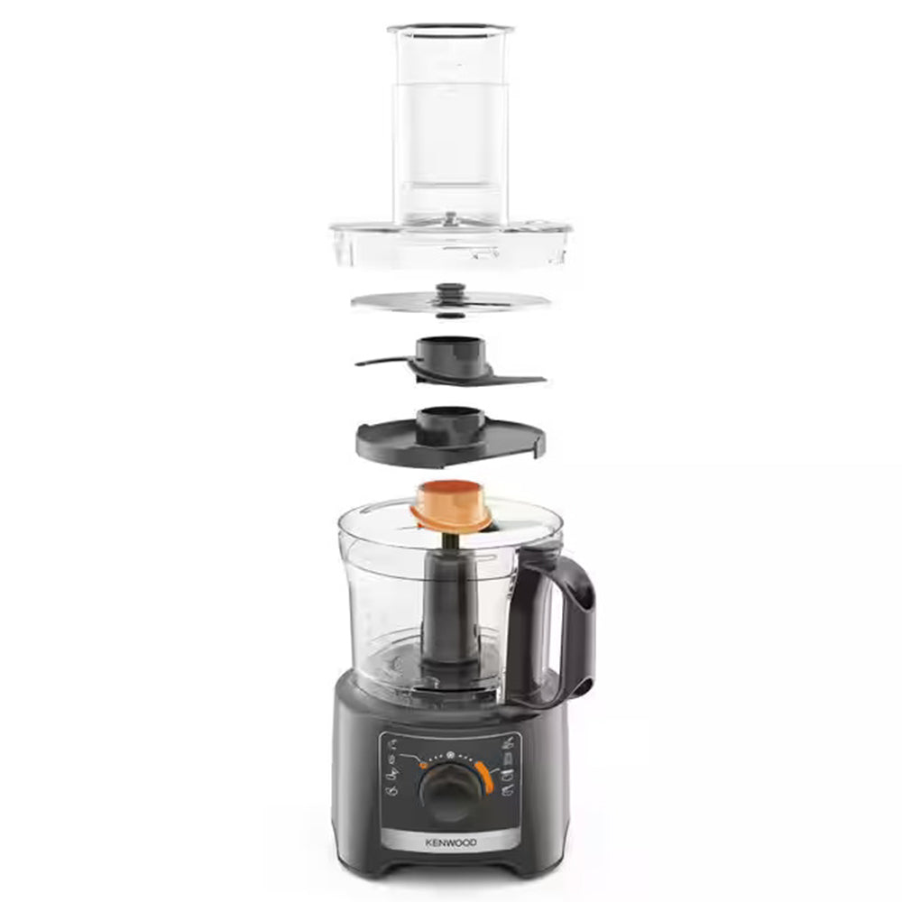 Kenwood Multipro Compact 800W Küchenmaschine & Standmixer - Slate Grau | FDP31.170GY