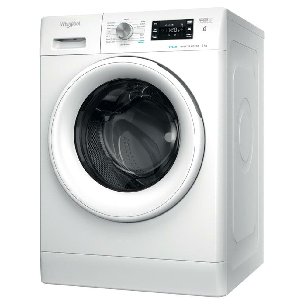 Whirlpool 6TH SENSE 8KG 1400RPM freistehend Waschmaschine - Weiß | FFB 8469 WV UK