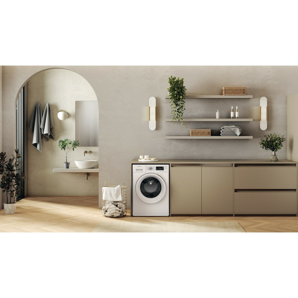 Whirlpool 6TH SENSE 8KG 1400RPM freistehend Waschmaschine - Weiß | FFB 8469 WV UK