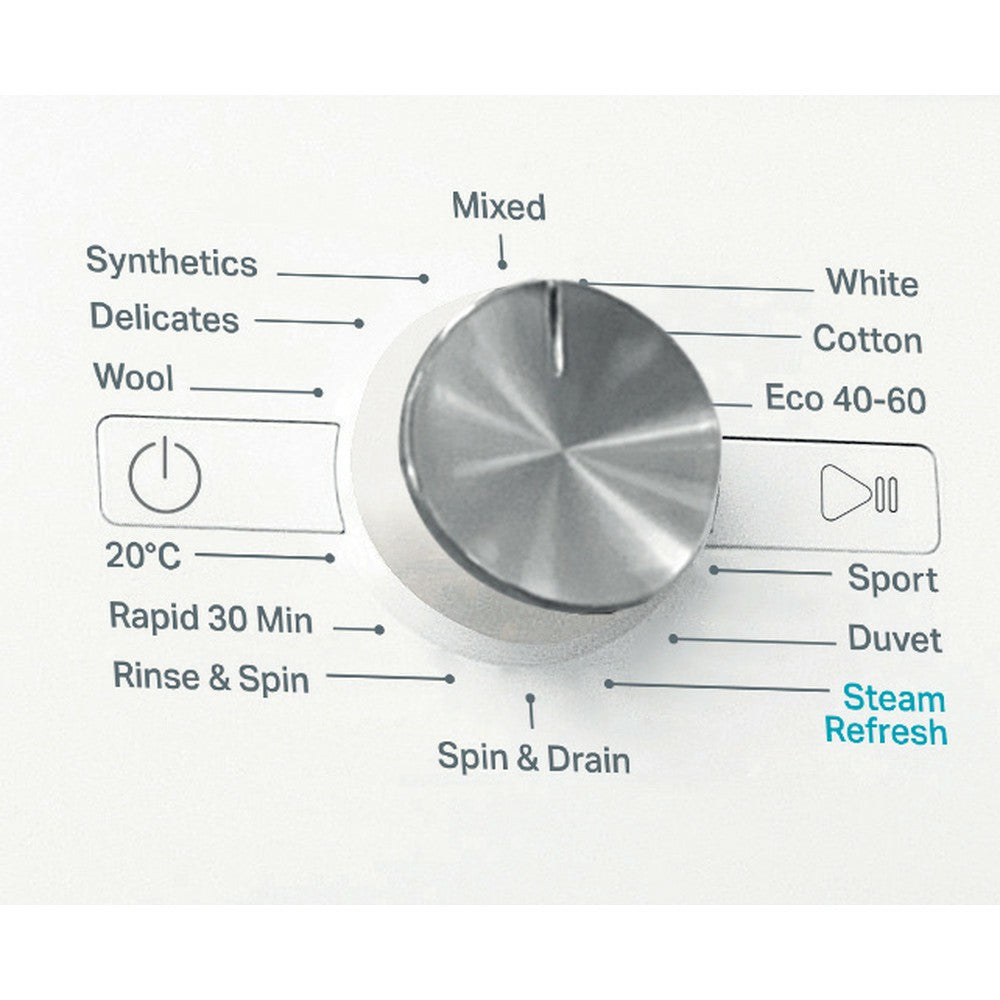 Whirlpool 6TH SENSE 8KG 1400RPM freistehend Waschmaschine - Weiß | FFB 8469 WV UK
