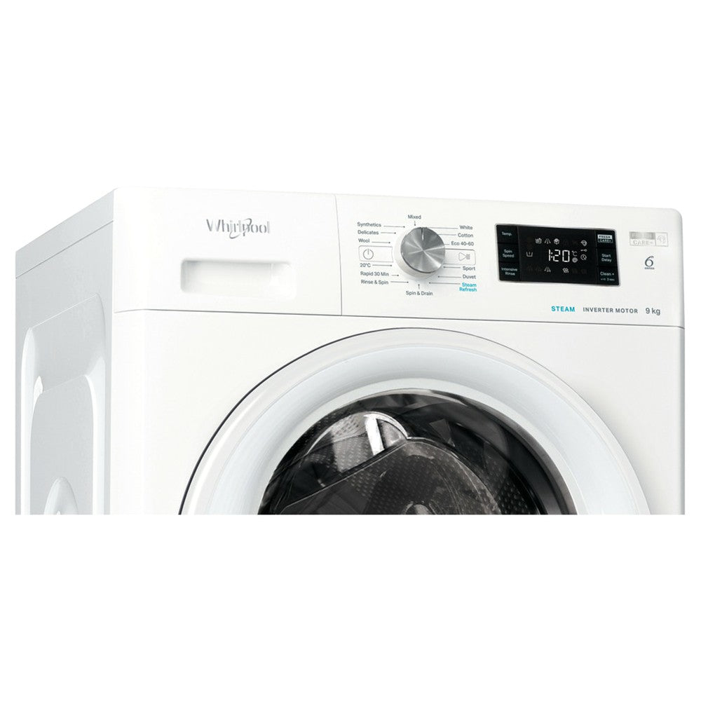 Whirlpool 6TH SENSE 8KG 1400RPM freistehend Waschmaschine - Weiß | FFB 8469 WV UK