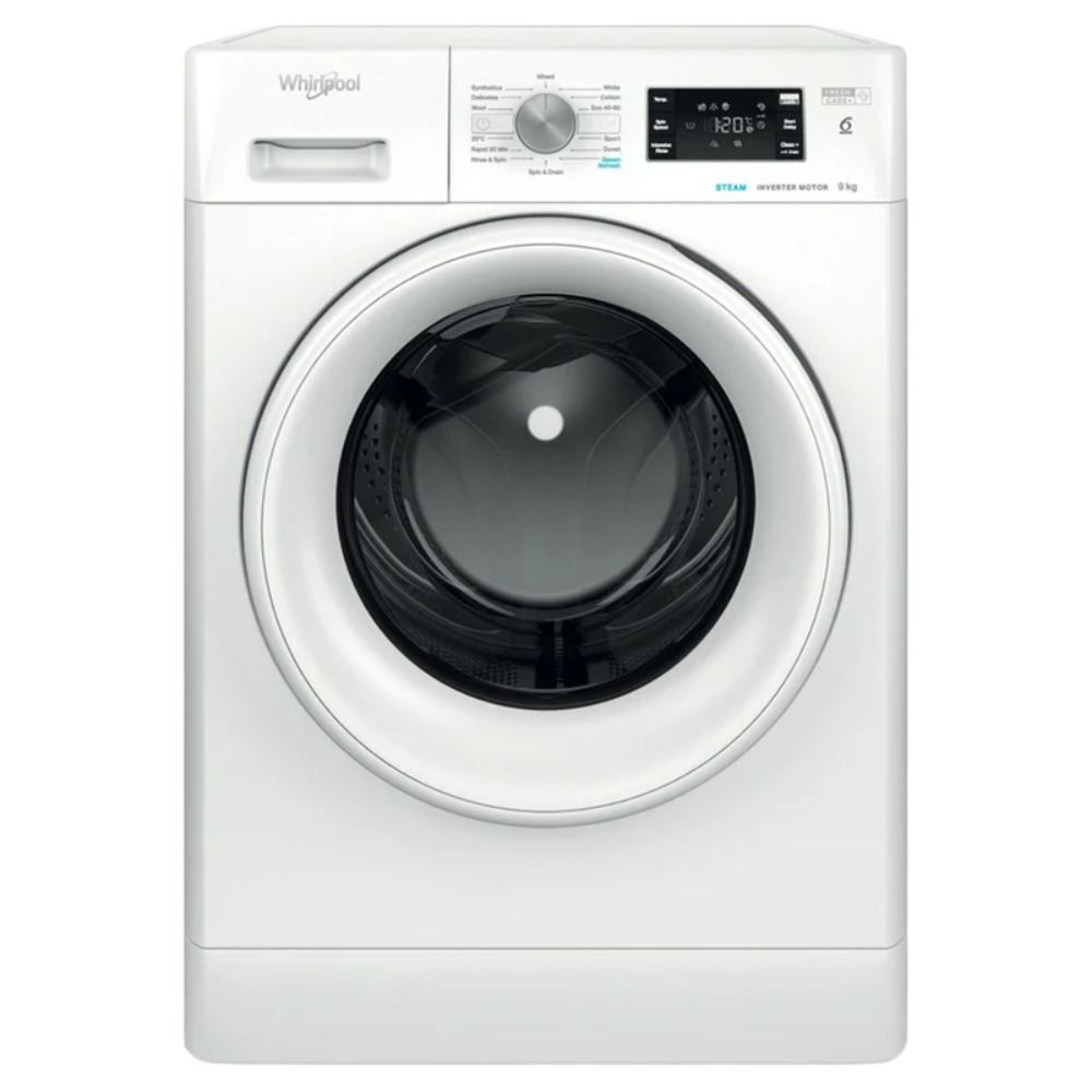 Whirlpool 6TH SENSE 8KG 1400RPM freistehend Waschmaschine - Weiß | FFB 8469 WV UK