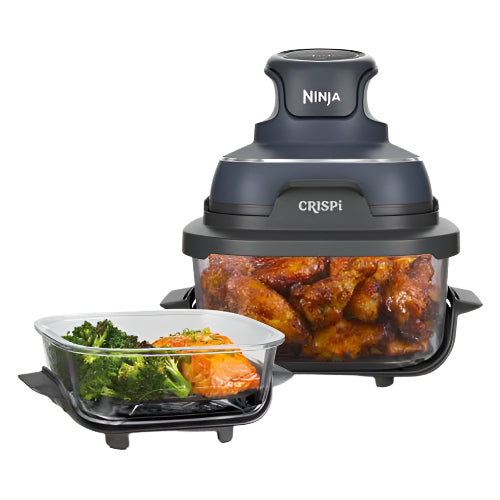 Ninja CRISPi 4-in-1 Portable Glass Heißluftfritteuse - Cyber Space | FN101UK