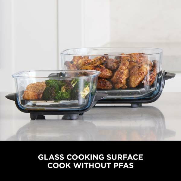 Ninja CRISPi 4-in-1 Portable Glass Heißluftfritteuse - Stone | FN101UKST