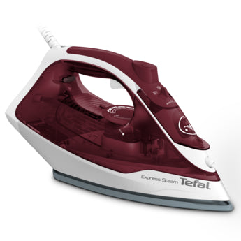 Tefal Express 2600W Steam Iron - White & Ruby Red | FV2869G0