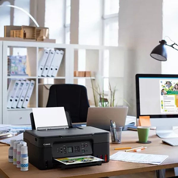 Canon PIXMA Colour 3-in-1 Refillable MegaTank Drucker - Schwarz | G3570 MEGA TANK
