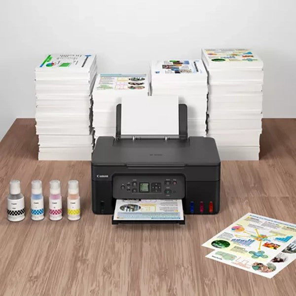 Canon PIXMA Colour 3-in-1 Refillable MegaTank Drucker - Schwarz | G3570 MEGA TANK