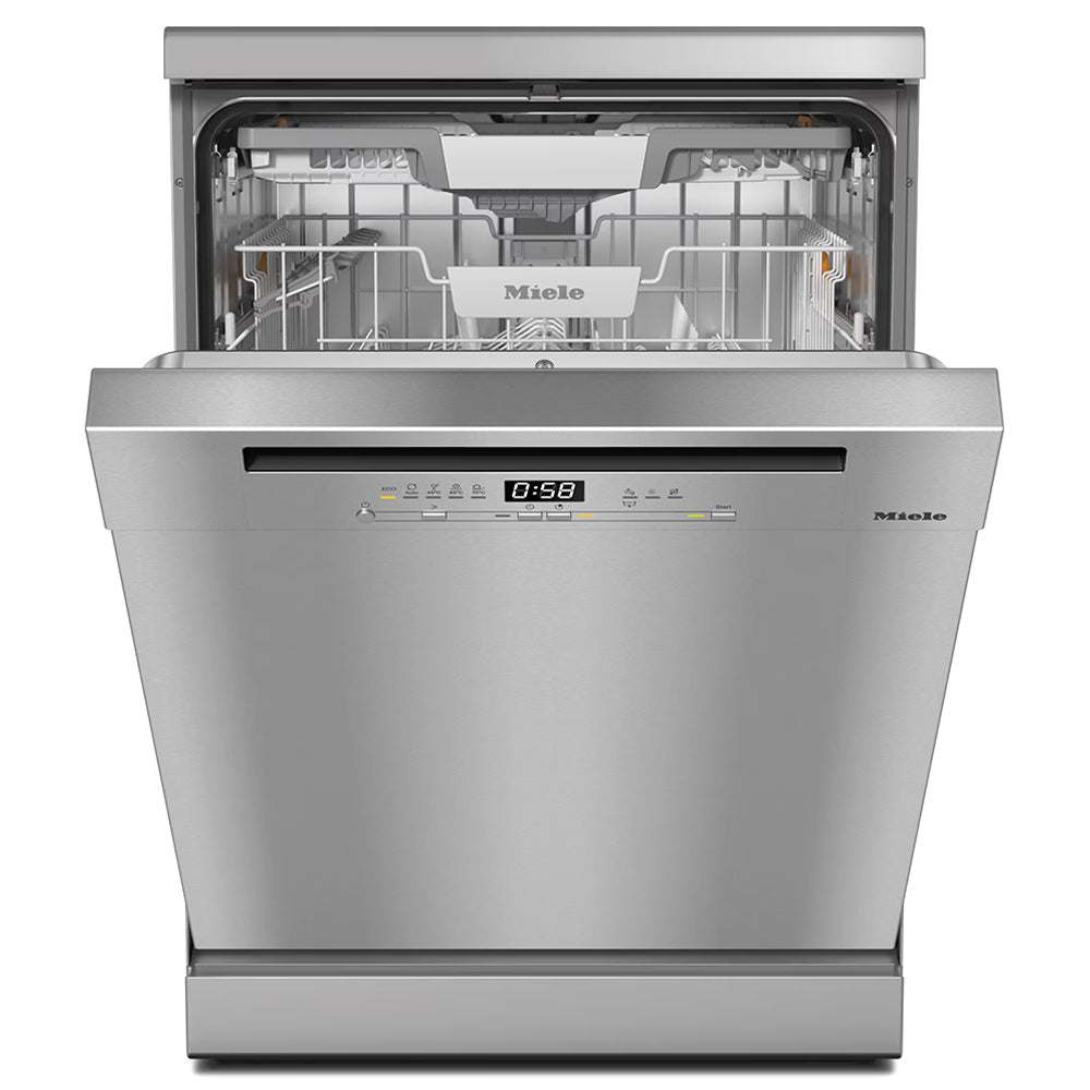 Miele Front Active Plus 60CM freistehend Standard Geschirrspüler - Clean Steel | G 5811 SC S/S
