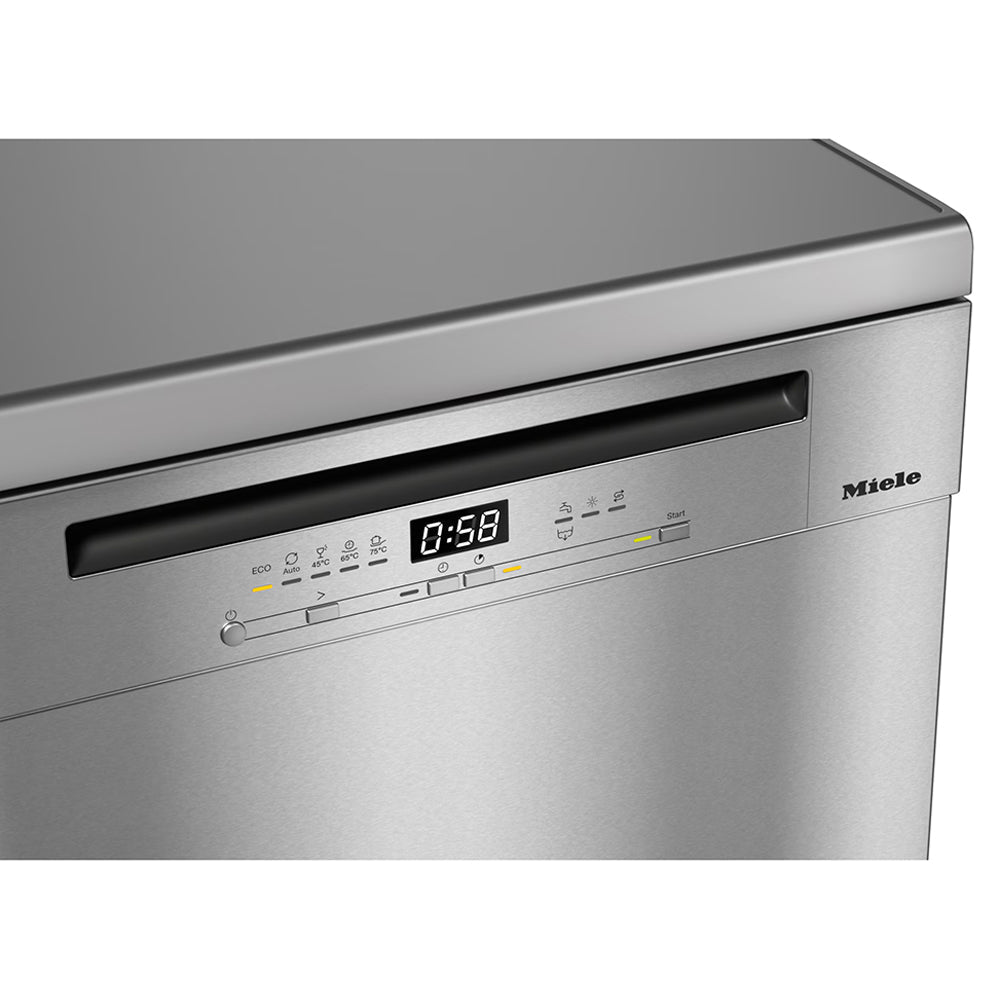 Miele Front Active Plus 60CM freistehend Standard Geschirrspüler - Clean Steel | G 5811 SC S/S