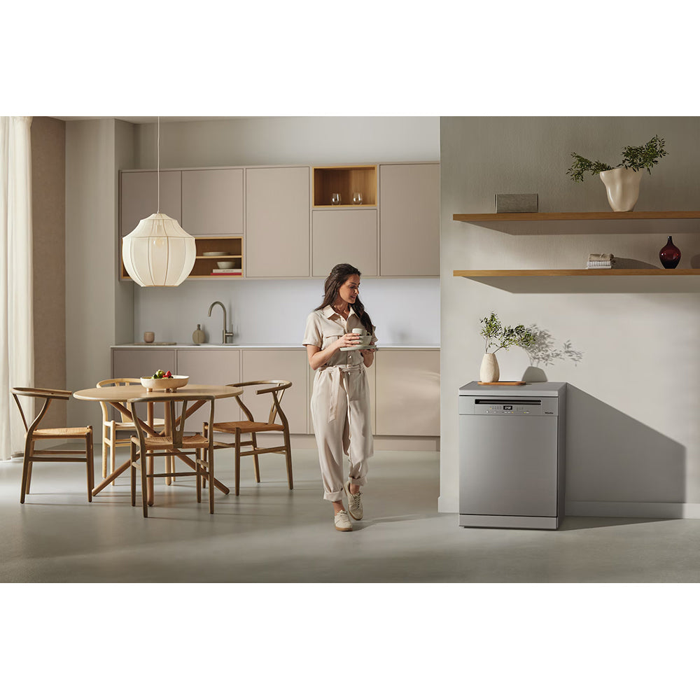 Miele Front Active Plus 60CM freistehend Standard Geschirrspüler - Clean Steel | G 5811 SC S/S