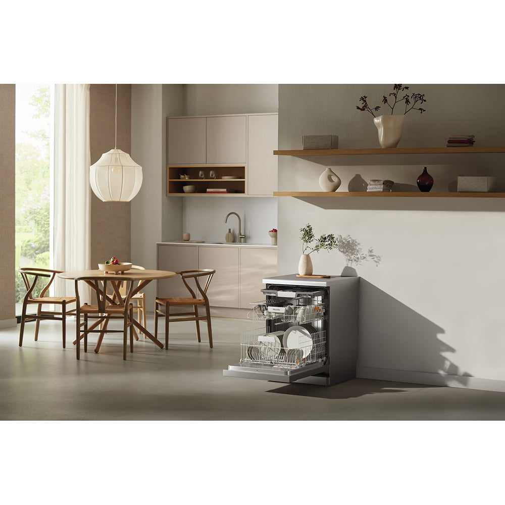 Miele Front Active Plus 60CM freistehend Standard Geschirrspüler - Clean Steel | G 5811 SC S/S