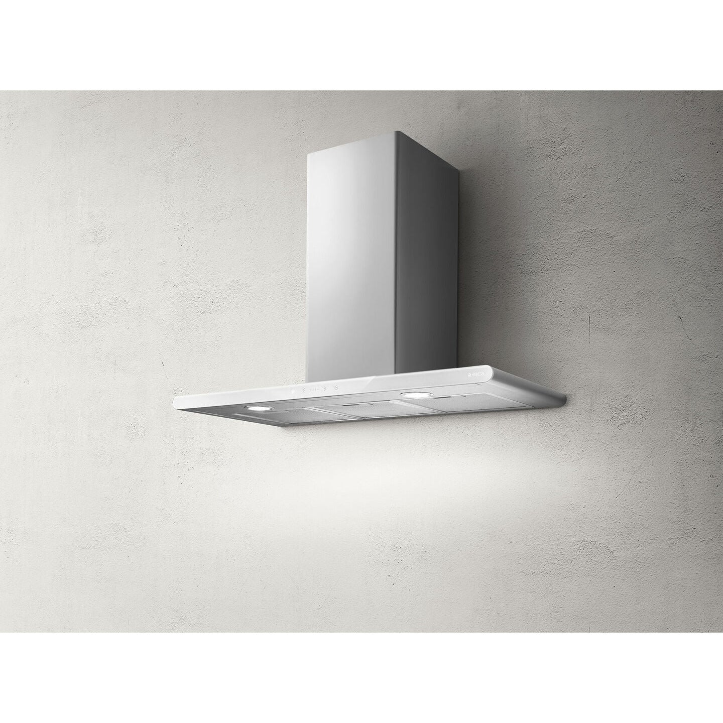 Elica 80cm Chimney Dunstabzugshaube - Edelstahl & Schwarz Glass | GALAXYBLIXA80