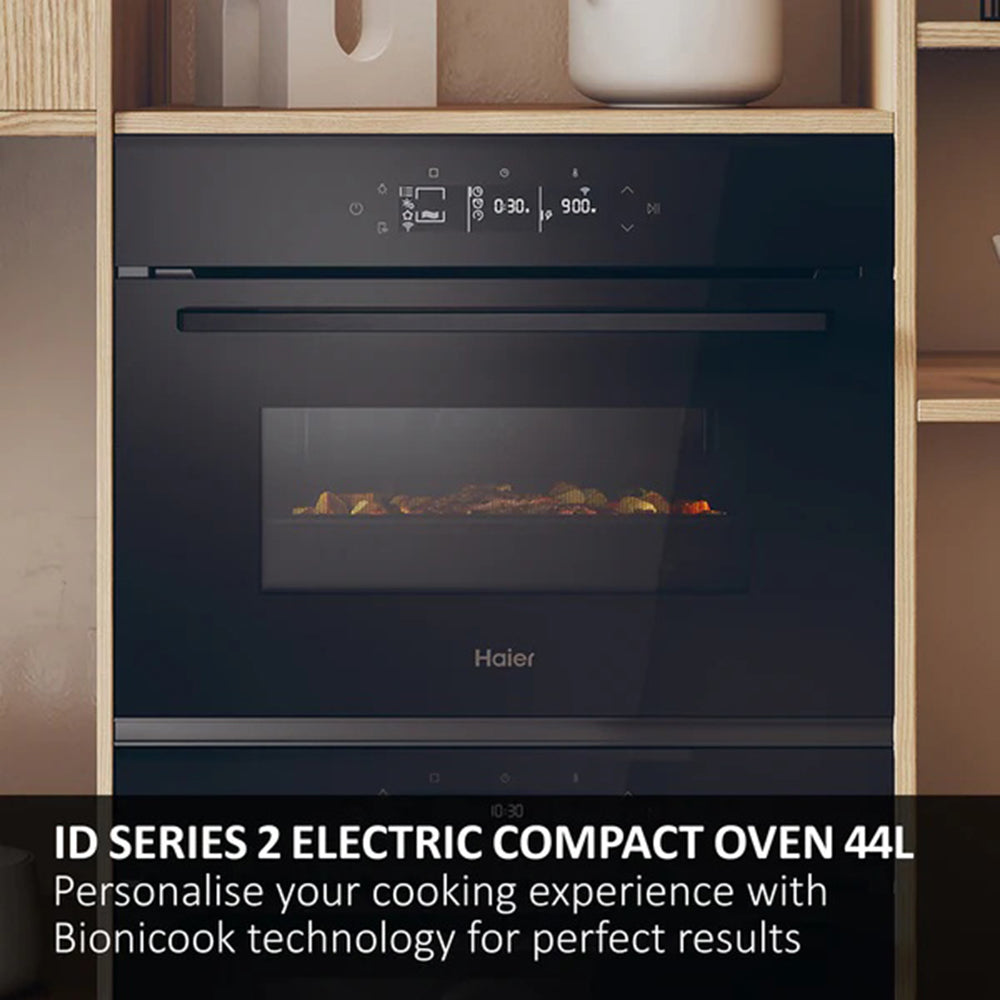 Haier ID Series 2 44L Einbau Combi Mikrowelle - Schwarz | H4MWID29G6NQB