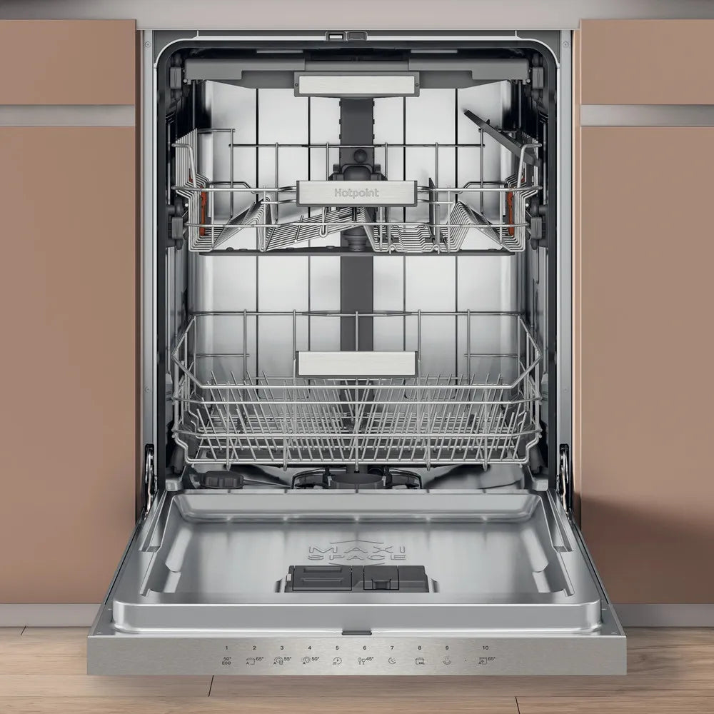 Hotpoint MaxiSpace 60CM Einbau Standard Geschirrspüler - Inox | H5PC15M6UK
