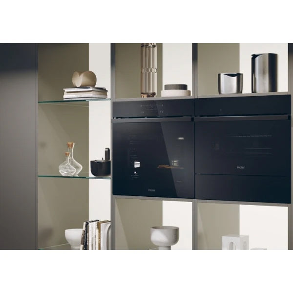 Haier Series 6 78L Einbau Multifunction Electric Einbaubackofen - Schwarz | H6 ID66C3HTB1