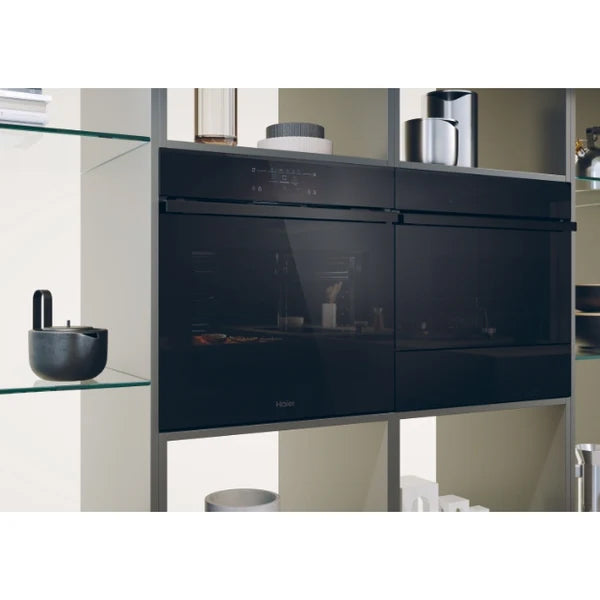 Haier Series 6 78L Einbau Multifunction Electric Einbaubackofen - Schwarz | H6 ID66C3HTB1
