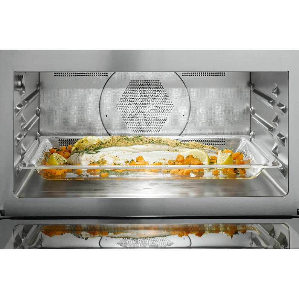 Miele 43L Einbau Combi Mikrowelle Backofen - Edelstahl | H7240BM