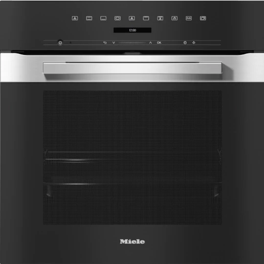 Miele 76L Einbau Multifunction Electric Einbaubackofen - Edelstahl/Clean Steel | H7260BP