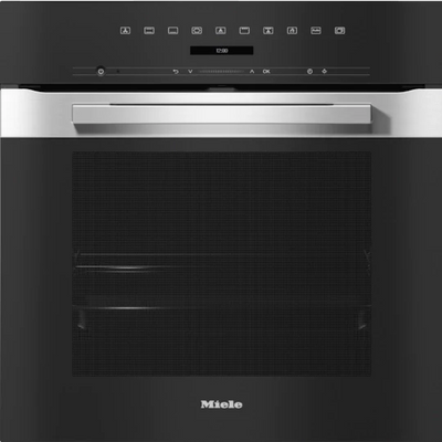 Miele 76L Einbau Multifunction Electric Einbaubackofen - Edelstahl/Clean Steel | H7260BP