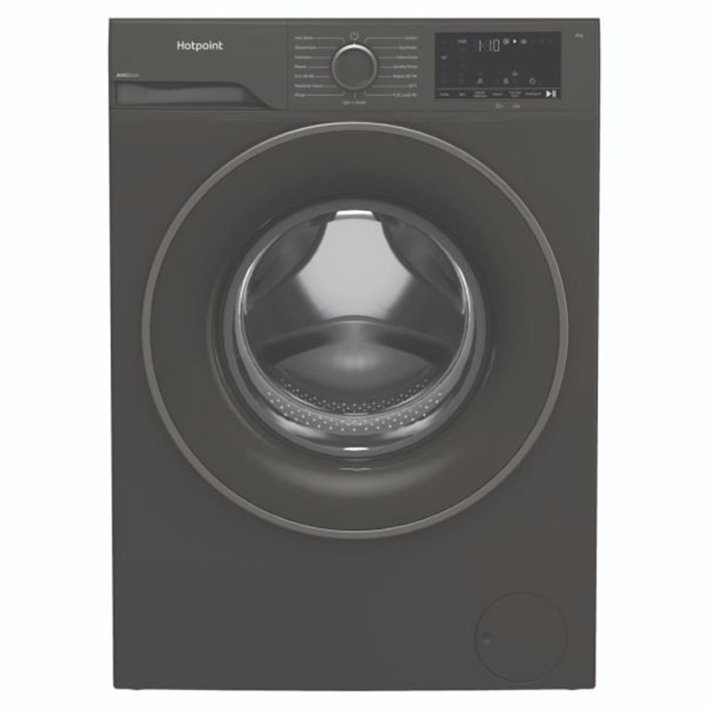 Hotpoint 9KG 1400RPM freistehend Waschmaschine - Graphit | H 91G ANTI STAIN IRE