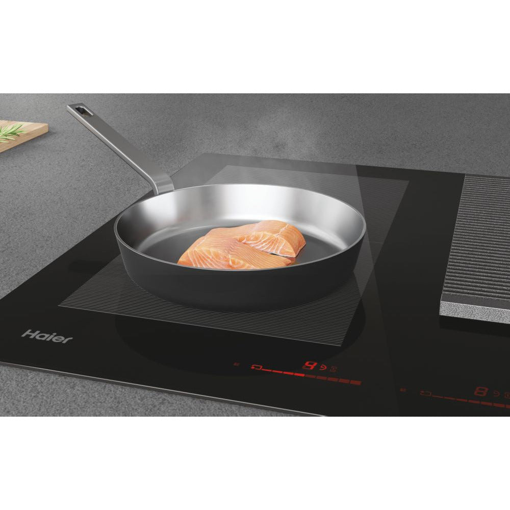 Haier I-Dual Series 6 85CM 4 Zone Induction Vented Kochfeld- Schwarz | HAIH8IFMCF