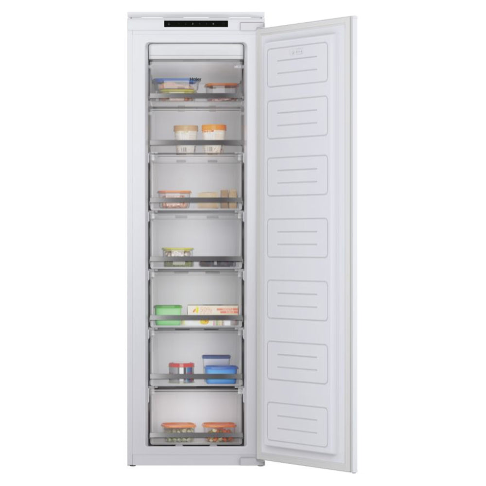 Haier UP 55 Series 6 200L Frost Free Built-In Upright Freezer - White | HAUN518EWK