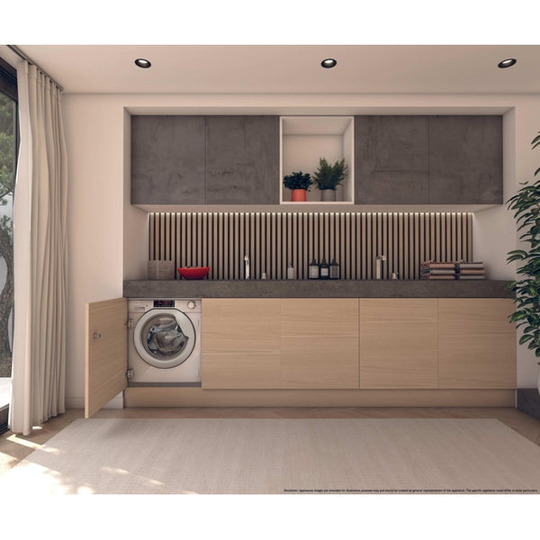 Hoover H-Wash & Dry 300 Lite 9KG/5KG 1400RPM Einbau Waschtrockner - Weiß | HBD 495D14/1-80