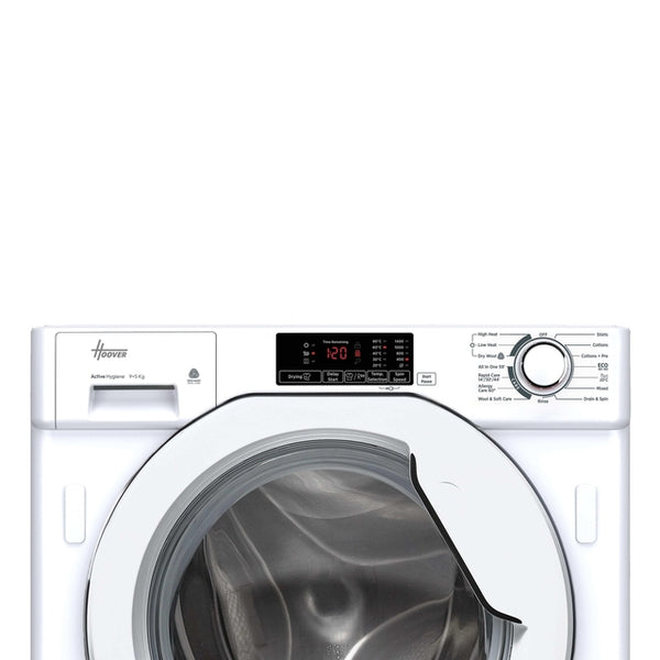 Hoover H-Wash & Dry 300 Lite 9KG/5KG 1400RPM Einbau Waschtrockner - Weiß | HBD 495D14/1-80