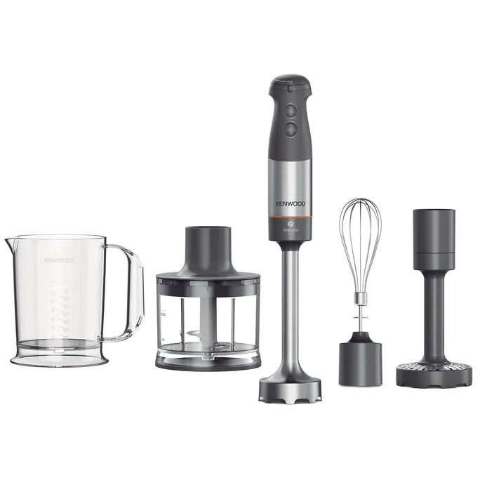 Kenwood Triblade XL+ 1000W Mixer - Grau | HBM60.307GY