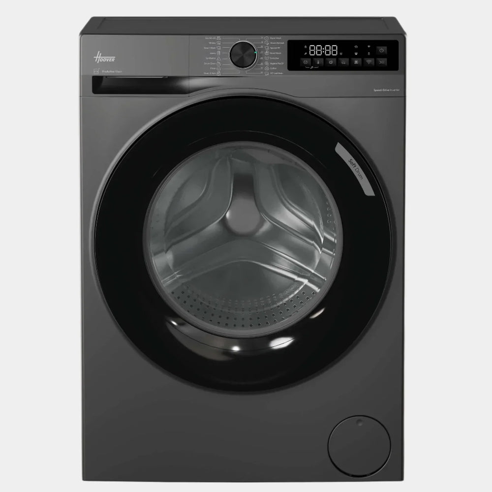 Hoover Pro Wash Series 3 10KG 1400RPM freistehend Waschmaschine - Graphit | HBR 410BL8G-80
