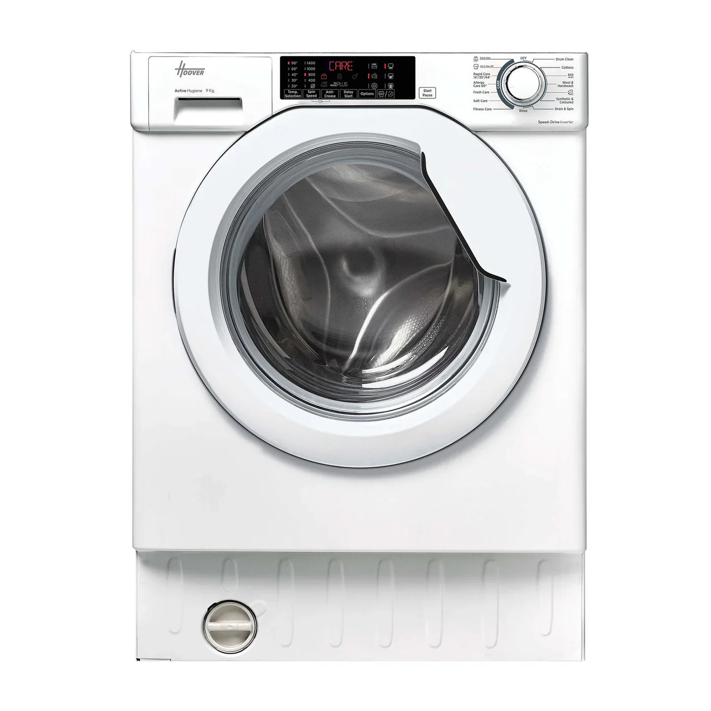 Hoover H-Wash 300 9kg 1400 U/Min Einbauwaschmaschine – Weiß | HBW 49TAMEJ-80